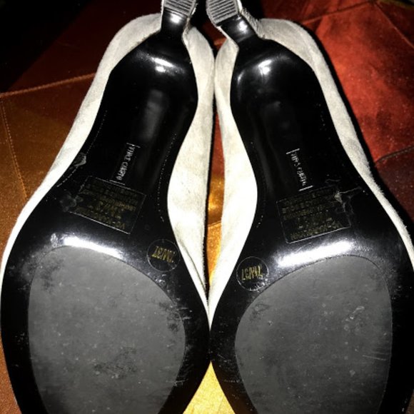 VINCE CAMUTO Suede Stiletto Heels - Picture 9 of 9